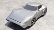 Metallic sport car concept detail model 3D rendering unbranded vehicle wallpaper backgrounds
