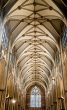 Stunning Nave And Ceiling Of York Minster, York