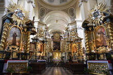 Choeur De Saint Bernard De Sienne à Cracovie. Pologne	