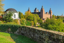 Johannisburg Castle, Aschaffenburg, Lower Franconia, Bavaria, Germany