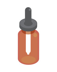 Poster - medical dropper icon