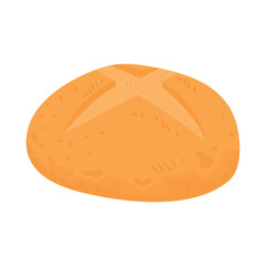 Sticker - bun bread icon