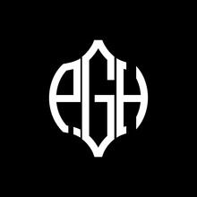 PGH Letter Logo. PGH Best Black Background Vector Image. PGH Monogram Logo Design For Entrepreneur And Business.
