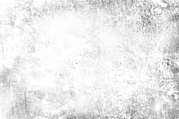 Wall Mural - abstract texture of dust particle grain and scratch on white background. dirt overlay or screen effe