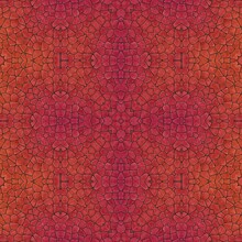 Pattern Mosaic Kaleidoscopic Seamless Generated Texture, Ornament, Fragile, Fractal, Material, Abstract Render Background