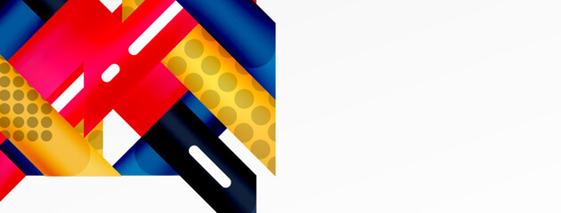 Background minimal geometric composition. Lines design vector illustration for wallpaper banner background or landing page