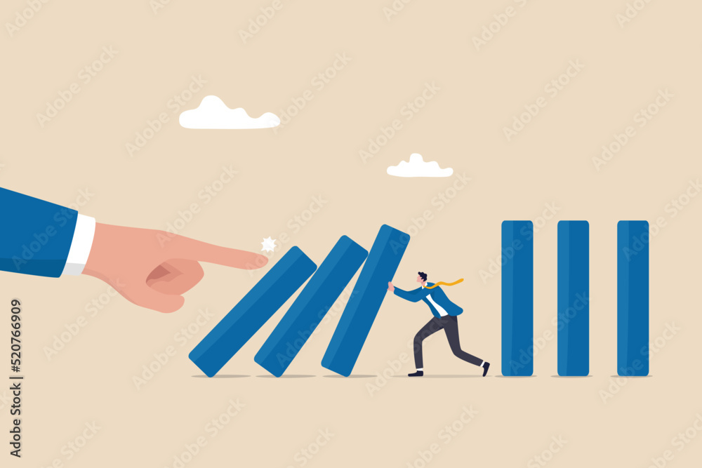Risk management, control danger, lost or damage from crisis or accident ...
