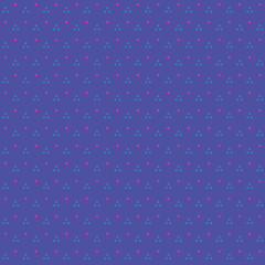 Fototapete - symmetry pattern in pink, purple and blue. vector illustration