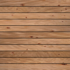 Wall Mural - wood floor old texture background 
