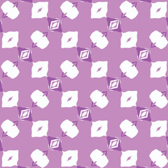 Fototapete - abstract pink and white symmetry pattern. vector illustration