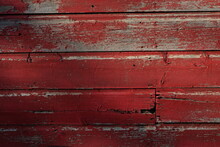 Red Paint On Wood