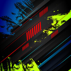 Wall Mural - Modern and Fantastic sports design background wallpaper vector