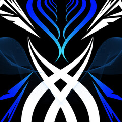 Wall Mural - Abstract wave modern sports design background wallpaper vector