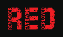 Red - Remember Everyone Deployed
