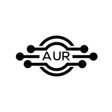 AUR Letter Logo. AUR Best White Background Vector Image. AUR Monogram Logo Design For Entrepreneur And Business.	
