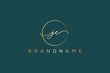 J C  JC hand drawn logo of initial signature, fashion, jewelry, photography, boutique, script, wedding, floral and botanical creative vector logo template for any company or business.