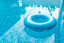Swim Ring In Swimming Pool