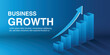 © Shawon - business graph with growth arrow