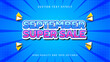 © fajar - september super sale text effect