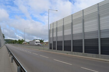 A Noise Barrier (also Called A Soundwall, Noise Wall, Sound Berm, Sound Barrier, Or Acoustical Barrier) Is An Exterior Structure Designed To Protection Of People Against Noise.