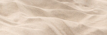 Sand Dunes Close-up With Areas Of Sharpness And Defocus