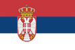 Serbia. Flag of Serbia. Horizontal design. llustration of the flag of Serbia. Horizontal design. Abstract design. Illustration. Map.
