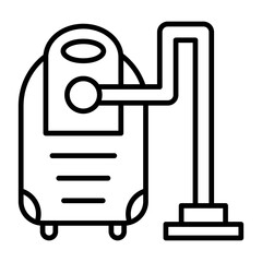 Wall Mural - Vacuum Cleaner Line Icon