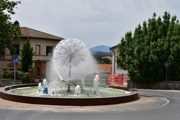 Wall Mural - Impression of Castiglione di Lago in Umbria 