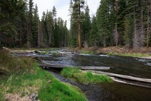 Stunning View Of The Deschutes River In Sunriver, Oregon