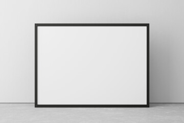 Wall Mural - Horizontal frames for a poster mockup. A4 and A3 sizes.