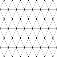 Poster - geometric seamless pattern. repeated abstract texture. modern triangle geo patern. repeating contemp