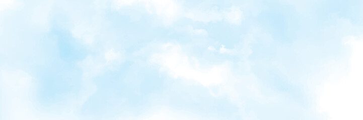 natural sky beautiful blue and white panorama view texture background