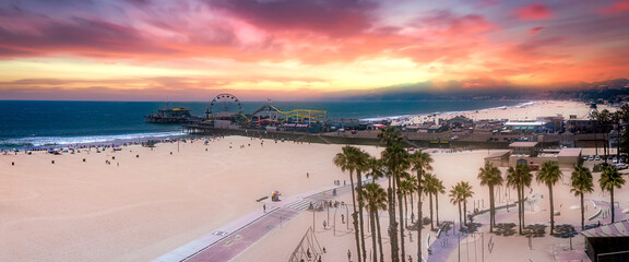 Santa Monica pier California