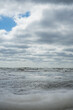 Bewölkter Himmel, windiger Tag am Strand auf Amrum, Nordsee