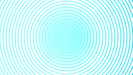 Poster - White bright background. Motion.Blue and orange circles in the animation that move apart in different directions in the animation and twitch.