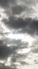 Poster - Time lapse view of clouds on mountains