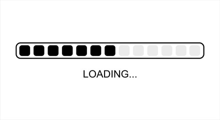 Vector of Loading. Perfect for additional design, loading content, loading screen, etc.