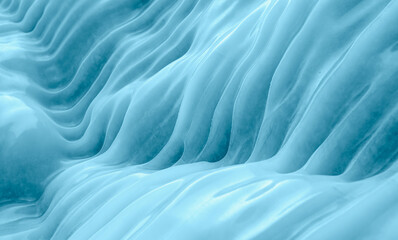 Wall Mural - inside the ice cave - ice cave winter frozen nature background landscape - lake baikal, siberia, eas