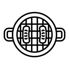 Yakiniku Line Icon