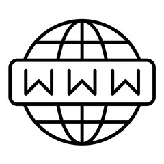 Web Interface Line Icon