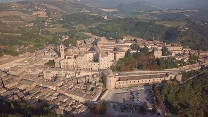 Wall Mural - Urbino Medieval Village