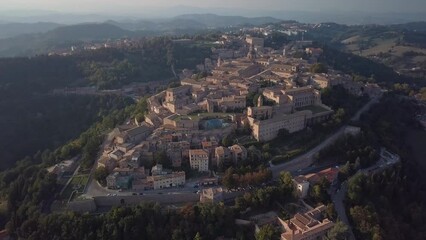 Sticker - Urbino Medieval Village