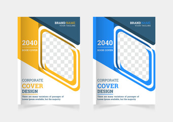 City background annual business corporate book cover design template in a4 or can be used to annual report, magazine, flyer, poster, banner, portfolio, company profile, website, brochure cover design 