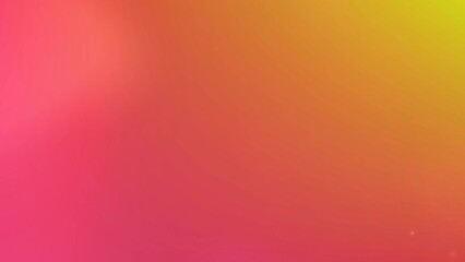 Canvas Print - Animation of red and yellow gradient background with copy space