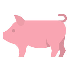 Wall Mural - pig