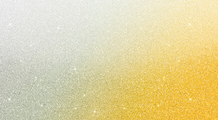 Poster - Luxury Golden Silver grey gradient shiny glitter sparkles texture abstract backgrounds