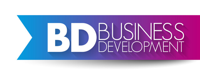 Poster - bd - business development entails tasks and processes to develop and implement growth opportunities 