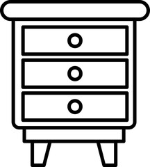 Poster - Chest Of Drawers Icon