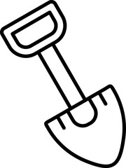 Sticker - Shovel Icon