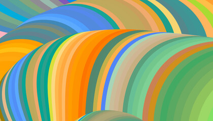 Wall Mural - Abstract fantasy textured multicolored background.
